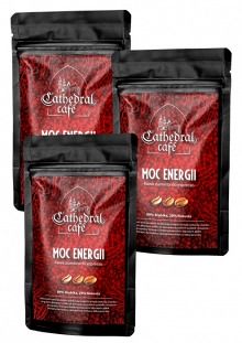 Pakiet 3 kaw Moc energii – Cathedral Café – 1000 g